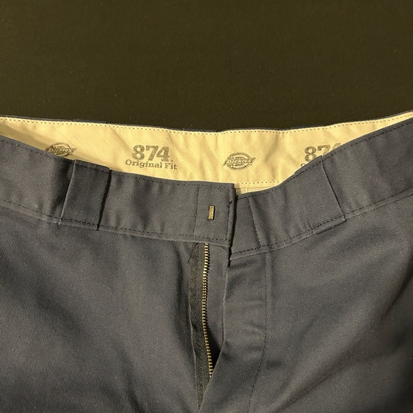 Dickie’s 874 Navy Blue 32x32 - Picture 2 of 2